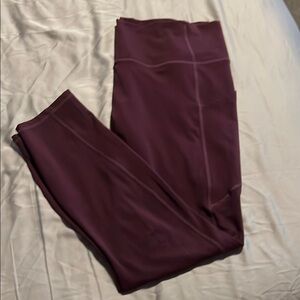 Fabletics Purple High-Waist Leggings